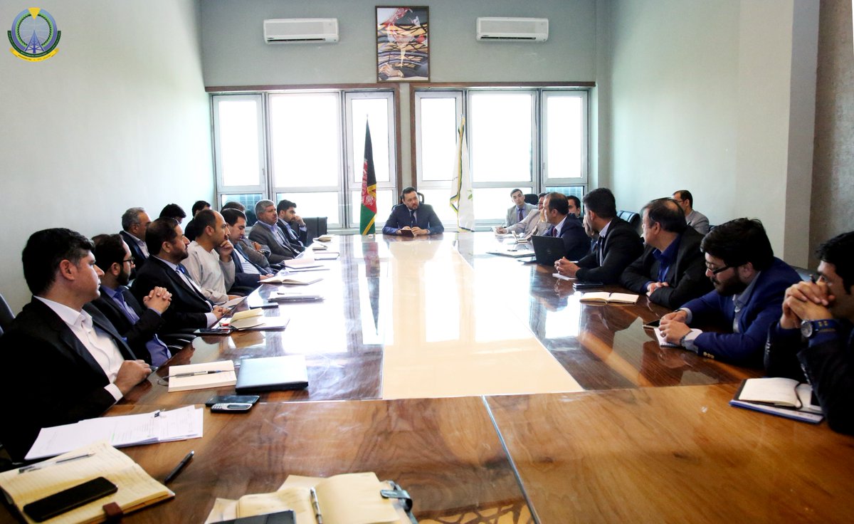 Acting Minister Mr. Fahim Hashimi during his visit of Afghan Telecom, discussed the price, quality of internet, regional connectivity, and modernization of AFTEL. Mr. Hashimi also instructed relevant departments to reduce the prices of internet ASAP.