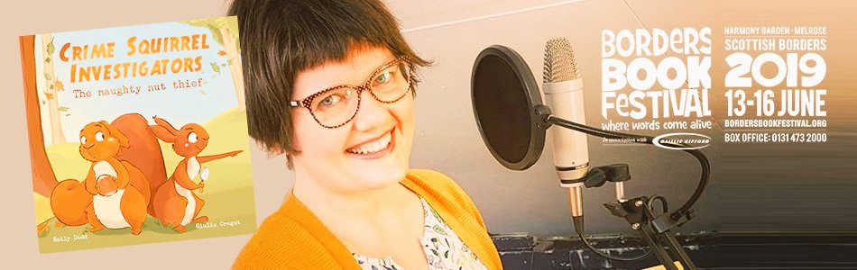 Crime Squirrel Investigators at the <a href="/BordersBookFest/">Borders Book Festival</a> Sat 15th June 3.15pm! There will be music 🎶 &amp; dancing💃 &amp; love💙 &amp; science! 
Let's face the squirrels 🐿 &amp; dance!