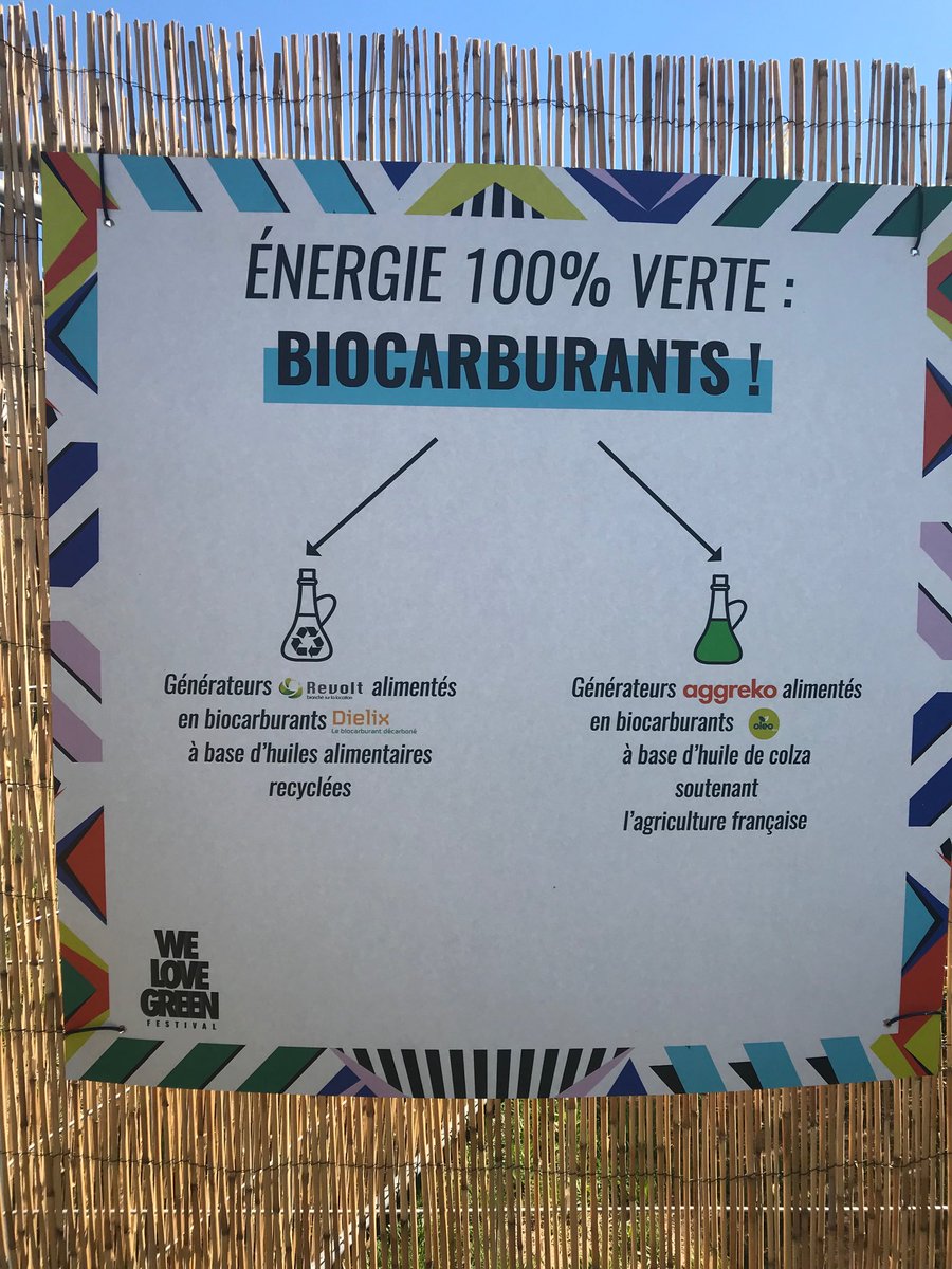 SergeOrru's tweet photo. ⁦@WeLoveGreen⁩ suit la charte des événements écoresponsables de @paris ⁦@Anne_Hidalgo⁩ ⁦@cgirard⁩ ⁦@jfmartins⁩
Pas simple pour un événement éphémère de réduire son empreinte écologique.Mais reconnaissons les efforts de ce festival parisien pour y parvenir https://t.co/st1LGPAkrR