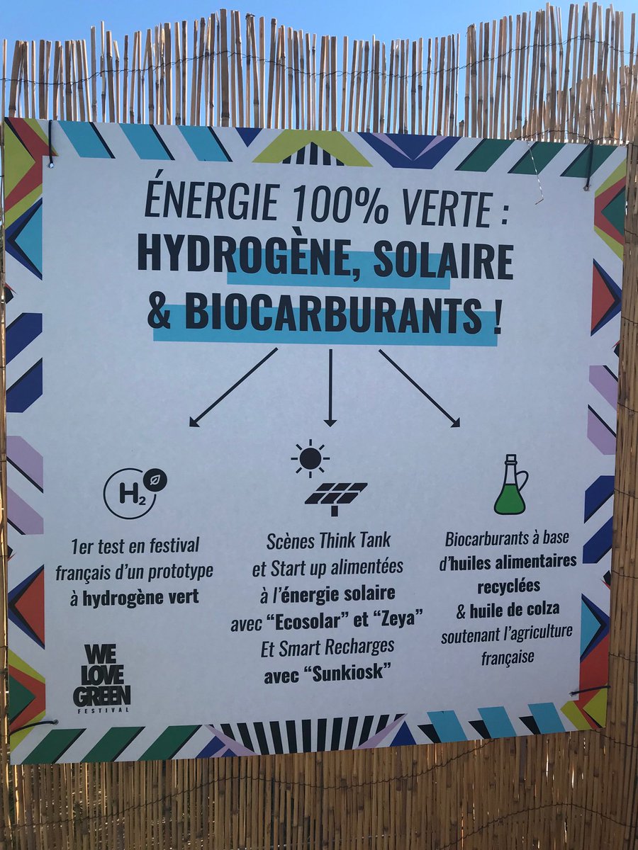 SergeOrru's tweet photo. ⁦@WeLoveGreen⁩ suit la charte des événements écoresponsables de @paris ⁦@Anne_Hidalgo⁩ ⁦@cgirard⁩ ⁦@jfmartins⁩
Pas simple pour un événement éphémère de réduire son empreinte écologique.Mais reconnaissons les efforts de ce festival parisien pour y parvenir https://t.co/st1LGPAkrR