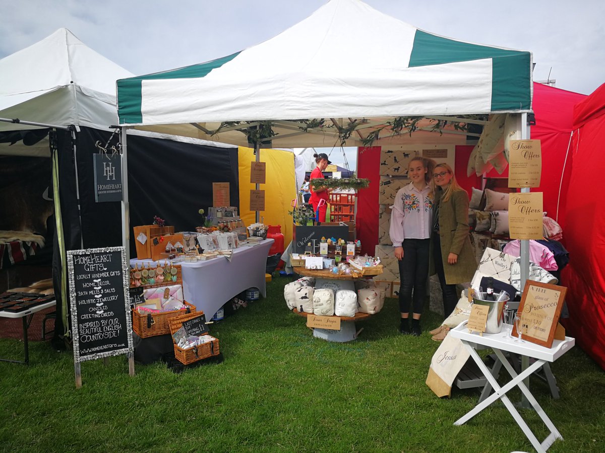 HomeHeartGifts's tweet photo. All set up and ready to go @rutlandcountyshow 😍 with plenty of show offers why not pop down and check us out! We are located down the red shopping avenue ❤️

#countyshow #countryshow #rutland #oakham #rutlandshowground #rutlandcountyshow #leicestershire #handmade https://t.co/tiG6rFiigT