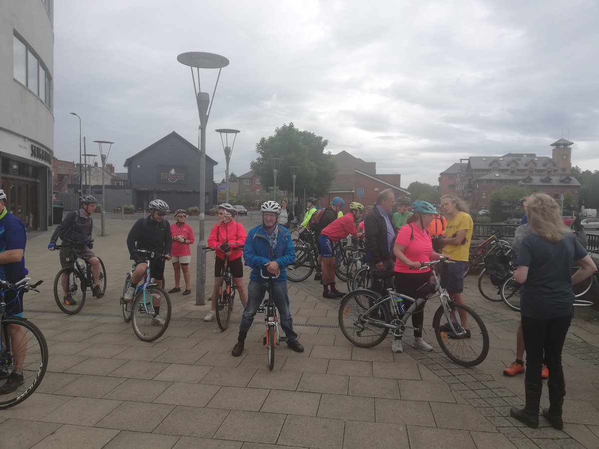 All set to go from our #Sale start point 
We now number over 20!
#NWVeloFest
nwvelofest.com