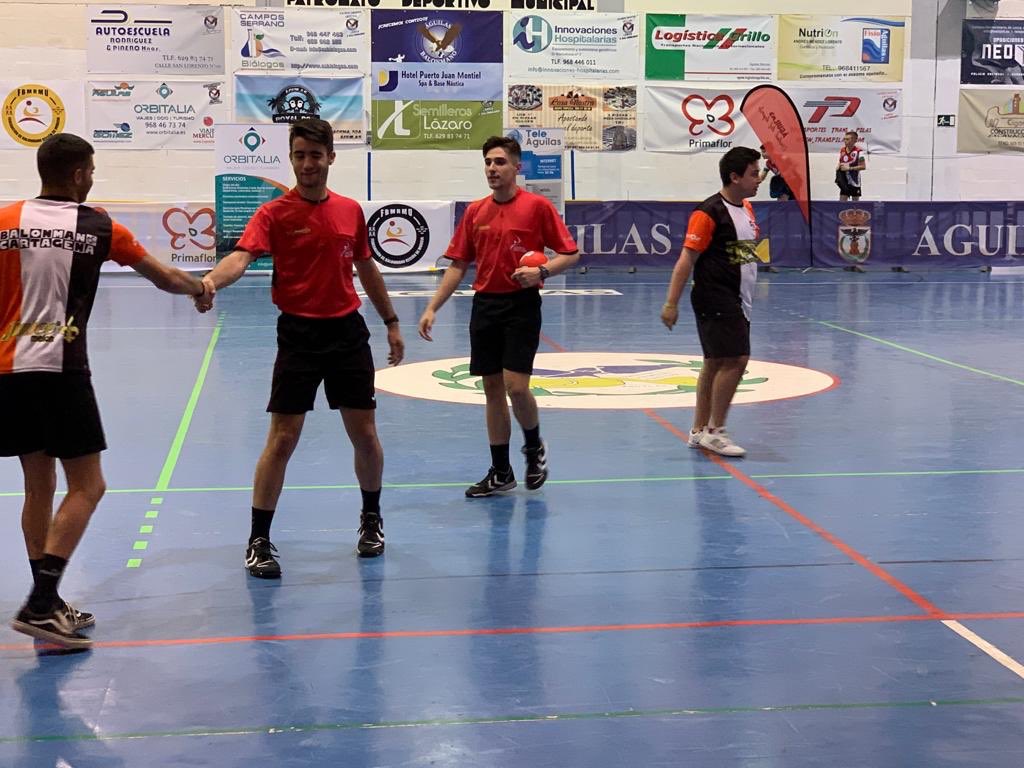 Buen trabajo en equipo en el primer partido de COPA ALEVIN de @FBmRMurcia