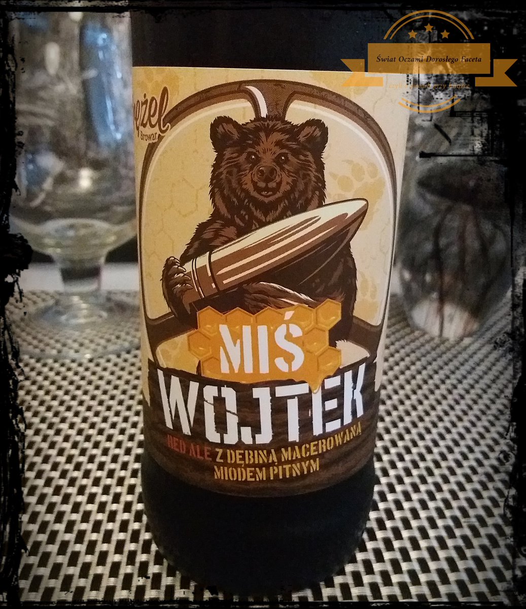 SwiatEgo's tweet photo. Dzisiaj na blogu pojawia się inna odsłona piwa Miś Wojtek z Browaru Wrężel.
https://t.co/VdtXBLpOx1
#piwo #beer #craft #craftbeer #rzemieślnicze #miśwojtek #browarwrężel #swiatoczamidoroslegofaceta #blog #recenzja https://t.co/gU0TNeifGZ