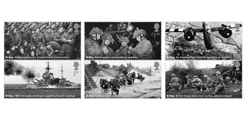 RoyalMailStamps's tweet photo. We are proud to reveal our special #DDay stamp collection marking the 75th anniversary of the Allied landings on the beaches of Normandy. Explore the collection – https://t.co/6NIXYrDfb7
-
@I_W_M | #DDay75 #WW2 https://t.co/QhZWKLjuiD