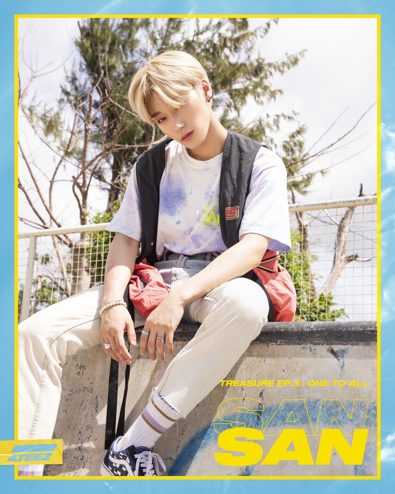 ATEEZ 3rd Mini Album - Treasure EP.3 : One To All [ WAVE Ver