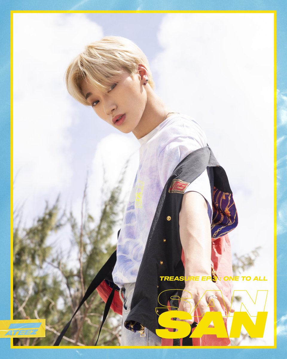 ATEEZ - ateez ep3 wave サン トレカ ATEEZ Official Treasure