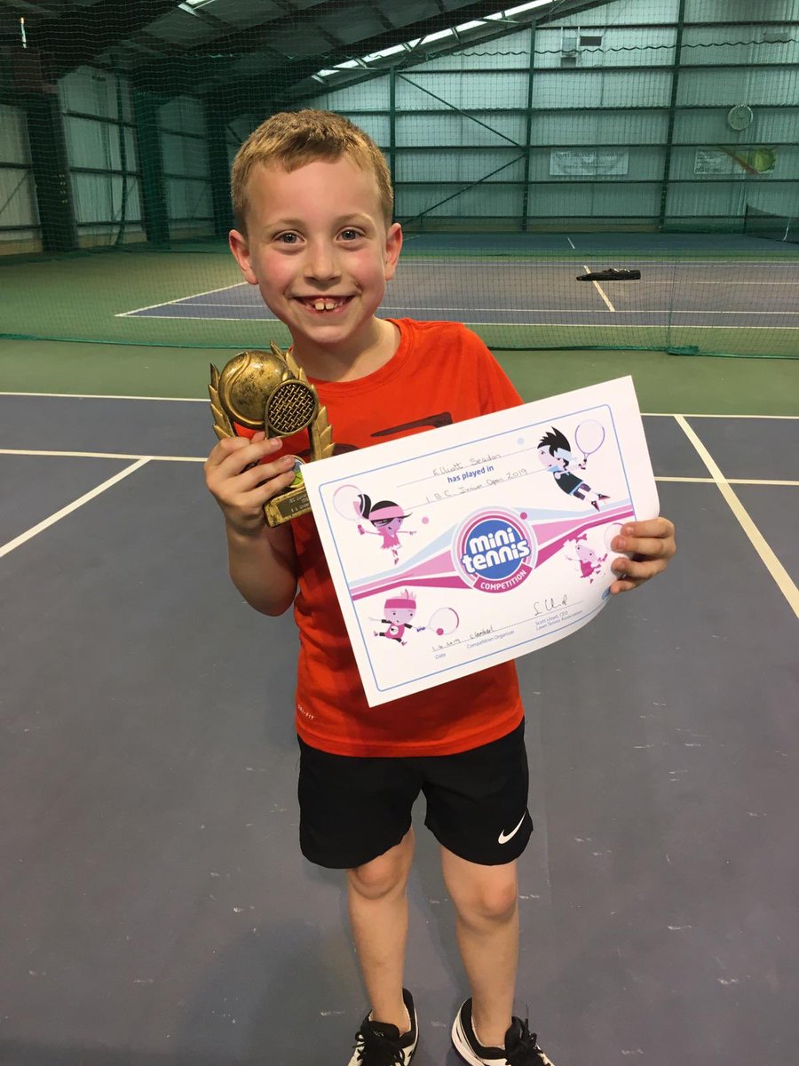 Congratulations Elliott on WINNING Ipswich Grade 3 U8s, brilliant reward for all you’re hardwork &amp; dedication. Keep it up TITAN 👊🎾🏆🥇 <a href="/TennisRisbygate/">Risbygate Tennis Club</a> @norfolktennis @topspintennisuk