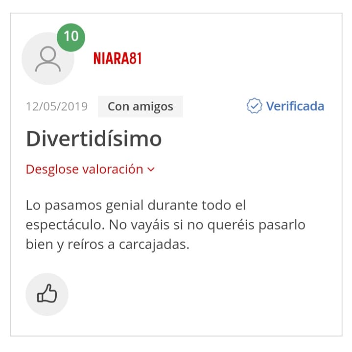 Tras el estreno de #VHZDeluxe en <a href="/palacioprensa/">Palacio de la Prensa</a> nuestro <a href="/atrapalo/">Atrápalo España</a> se ha llenado de "dieses". Si queréis comprobar si los merecemos, tendréis vuestra próxima oportunidad el 21 de junio a las 23:30 con @veramontessori  y <a href="/PalenciaCharlie/">Carlos Palencia</a> 

Entradas: atrapalo.com/entradas/cinec…