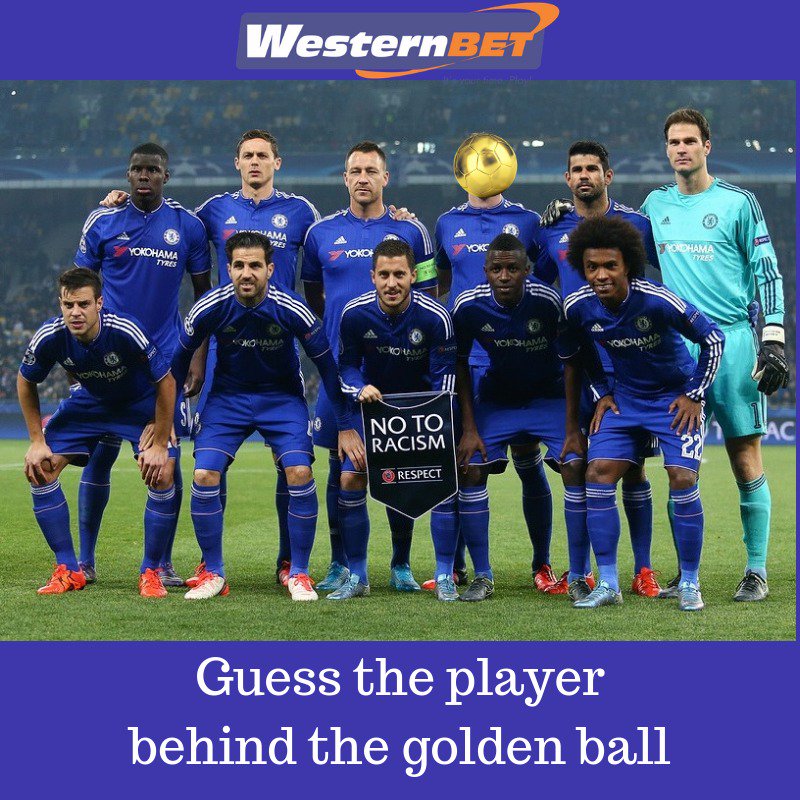 Westernbet_ng's tweet photo. Guess the player behind the golden ball
@ https://t.co/YLzJDOISHM
#Bestodds #Quickpayout #westernbet
#ItsYouTimePlay https://t.co/vTPedd6kUY