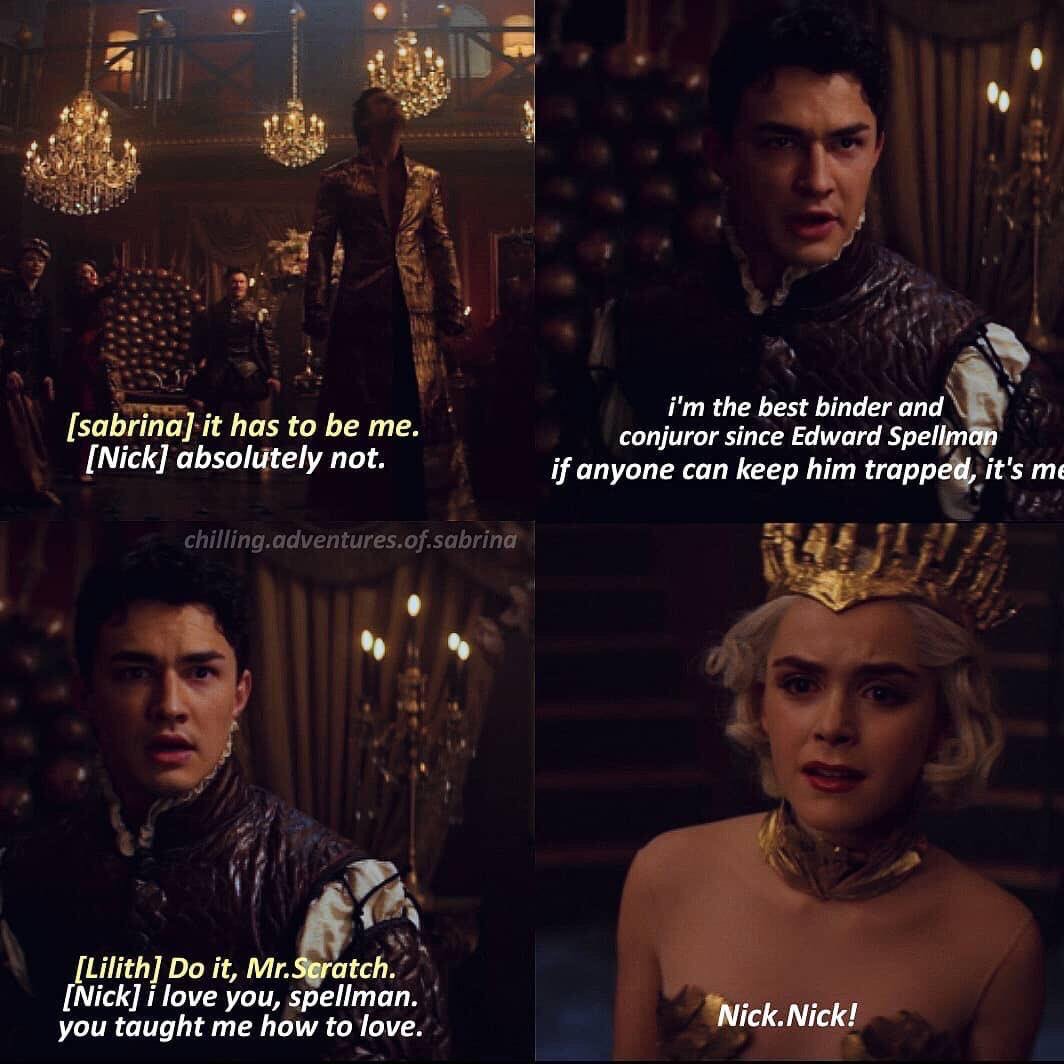 Laliteamoll's tweet photo. Bring back nick 

Nabrina forever

@sabrinanetflix @WriterRAS #Nabrina #ChillingAdventuresofsabrina @netflix @GBerlanti @_RossMaxwell #CAOS https://t.co/A3VWPKHYf9