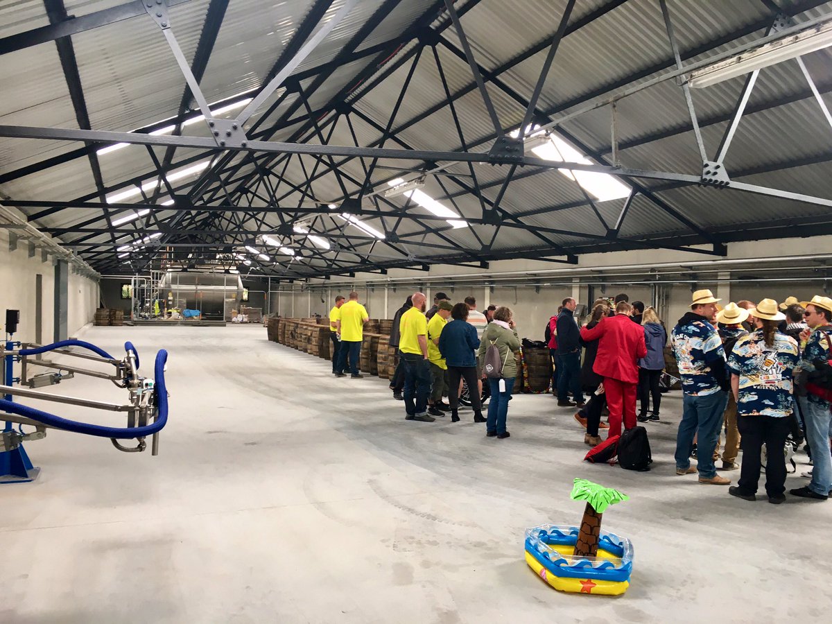 RatherBeOnIslay's tweet photo. I got a chance to look at the construction site at the Ardbeg distillery yesterday. Warehouse 9 is no more, replaced by the new filling store. The stillhouse is under construction but the view will be stunning! The old stillhouse will be converted to installed 6 more washbacks. https://t.co/eJbiSDMHi5
