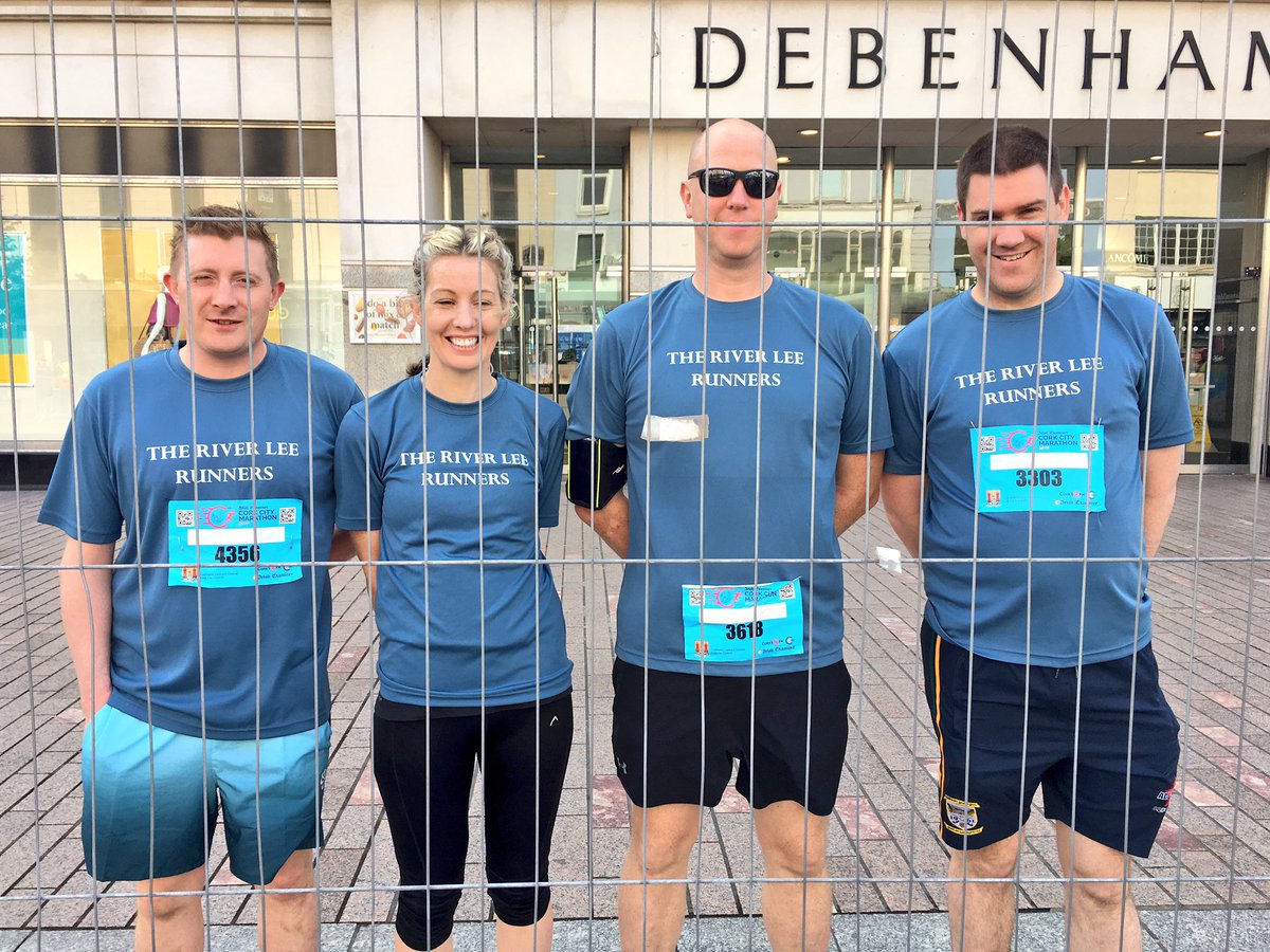 Best of luck <a href="/RiverleeHotel/">The River Lee</a> team doing the half <a href="/TheCorkMarathon/">Analog Devices Cork City Marathon</a> #proud