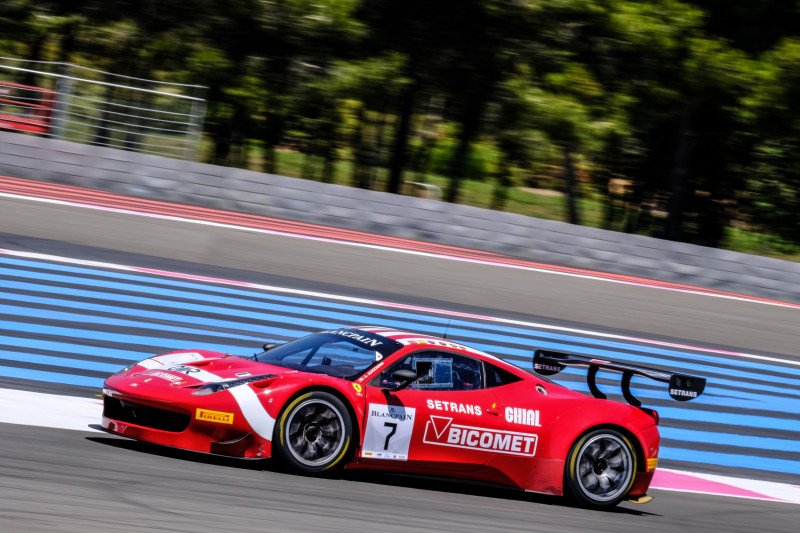 FerrariRaces's tweet image. .@GTSportsclub Look who's back! #Lucchini is P1 with the #BMS Scuderia Italia #Ferrari at @PaulRicardTrack! P3 for #Cordoni with the @spiritofrace #Ferrari488GT3. In Iron Cup, P1 for #Soenen, P2 for #Lovat. Looking forward to Race 2!