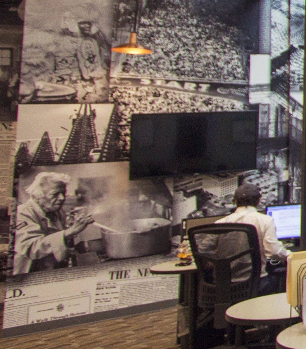 This picture of Leah Chase is part of a mural in <a href="/theadvocateno/">New Orleans Advocate</a>’s newsroom. It’ll feel a lot different the next time I see it.

The New Orleans icon died tonight. She was 96. <a href="/IanMcNultyNOLA/">Ian McNulty</a> tells her incredible story: theadvocate.com/new_orleans/en…