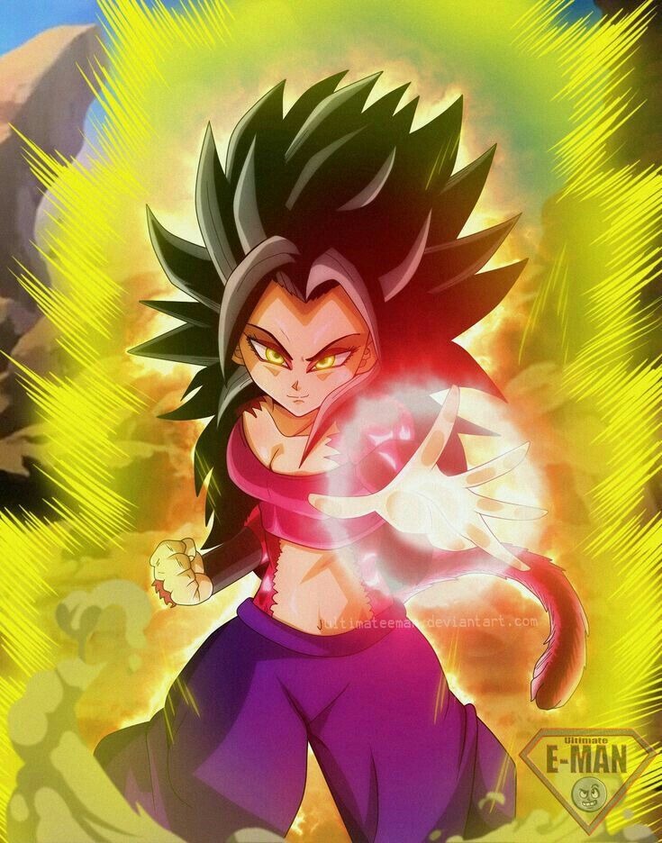 Also normal ssj4 Caulifla is absolutely amazing as well and tbh if only she...