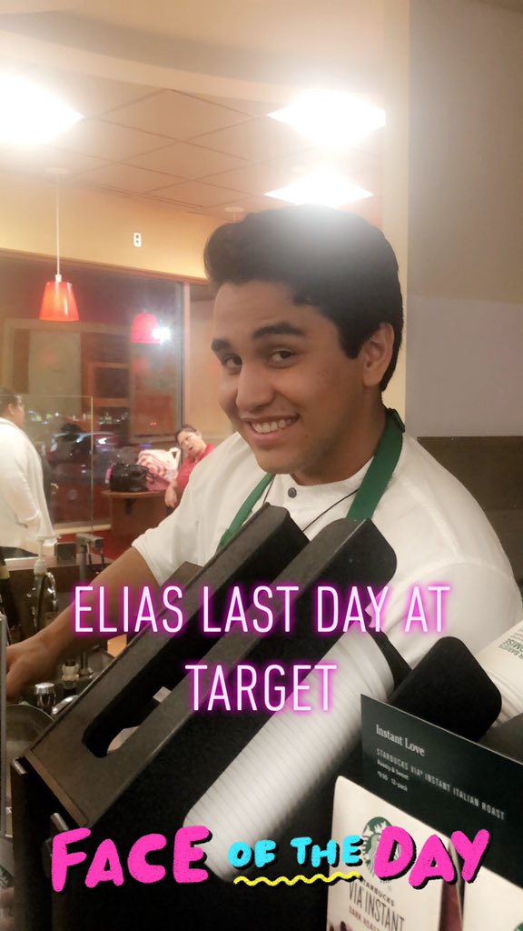 marcieamaro's tweet photo. It’s the end of an era. My son had his last day at #TargetRedlands. All 3 of my kids worked at #TargetStarbucks with me. It was truly a joy to work all of them. Adventure is out there.. go get it! https://t.co/NsABKf5nNF