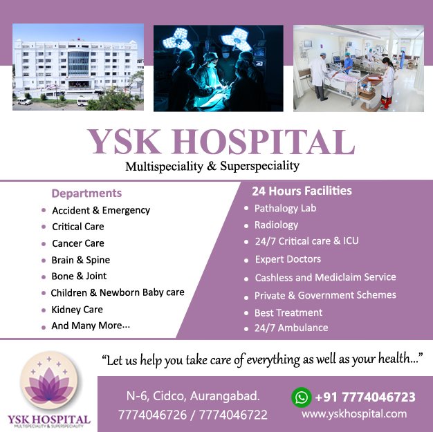 yskhospital's tweet photo. **24 hrs Best Facilities**- 
CT 
USG 
X RAY 
BMD 
MAMOGRAPHY 
2D ECHO 
COLOUR DOPPLER
24 hrs EMERGENCY &amp; CASUALTY

**PRIVATE &amp;
GOVT SCHEME Available for Cashless treatment*** https://t.co/UftmJGv2KQ