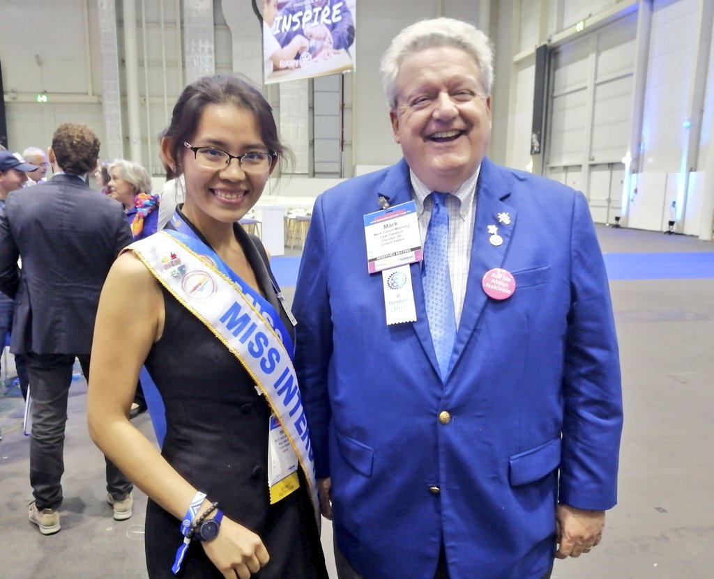 Rotaract Paris Ouest (@racparisouest) on Twitter photo Our District @Rotaract Representative with <a href="/Rotary/">Rotary International</a> President elect Mark Maloney (and <a href="/RotaractFr/">Rotaract France</a> pin 😉) at Leaders Reception
She is #Rotaract19 Social Media Ambassador
And <a href="/Rotary1660/">Rotary1660</a> will host the next #RotaryDay at #UNESCO 28/03/2020
@RIC2019 #Rotary19 #Rotaract1660 Our District @Rotaract Representative with <a href="/Rotary/">Rotary International</a> President elect Mark Maloney (and <a href="/RotaractFr/">Rotaract France</a> pin 😉) at Leaders Reception
She is #Rotaract19 Social Media Ambassador
And <a href="/Rotary1660/">Rotary1660</a> will host the next #RotaryDay at #UNESCO 28/03/2020
@RIC2019 #Rotary19 #Rotaract1660