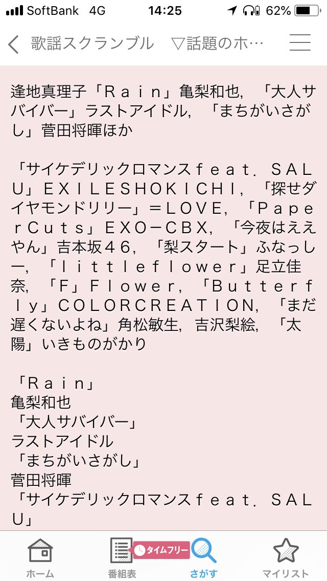話題のホットミュージック 話題のホットミュージック
