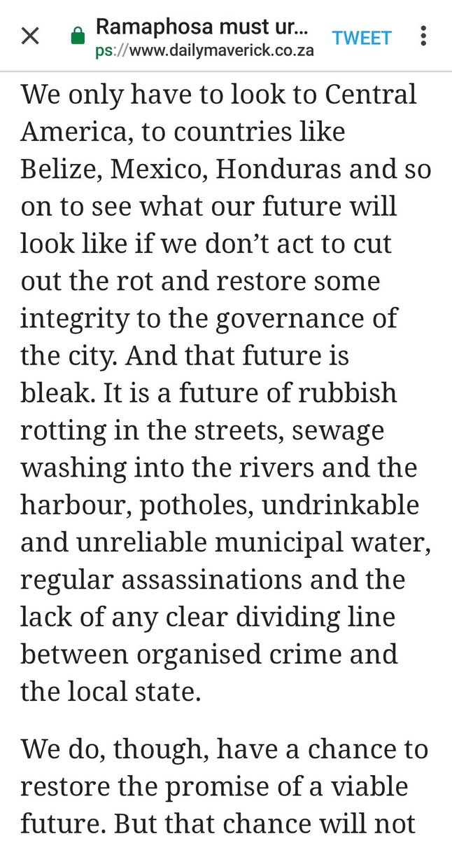 GoldensPam's tweet photo. "#Durban in crisis. #Zuma’s acolytes in control of #eThekwini, disastrous cocktail of #corruption& #violence turned what used 2b well-run city into hotbed of #looting& #assassinations"
#ZandileGumede
#BusinessForums
#Ramaphosa
#ImraanBuccus @dailymaverick
https://t.co/hReGtAm9JI https://t.co/hC9jou6eXR
