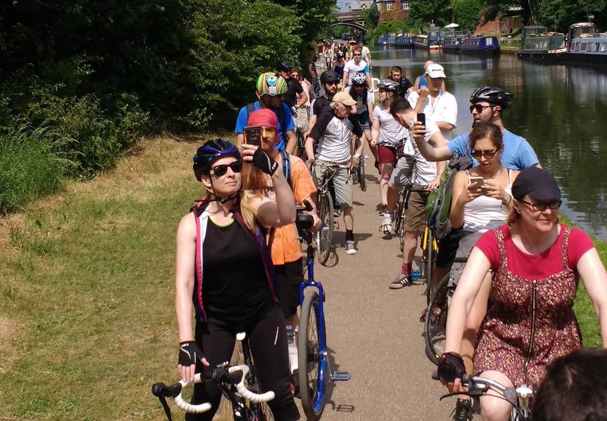 So whose up &amp; ready for a #bike ride today?
Join us from 8:30 <a href="/N_CyclingCentre/">Nat Cycling Centre</a> or 10:00 from #Sale Town Hall
nwvelofest.com