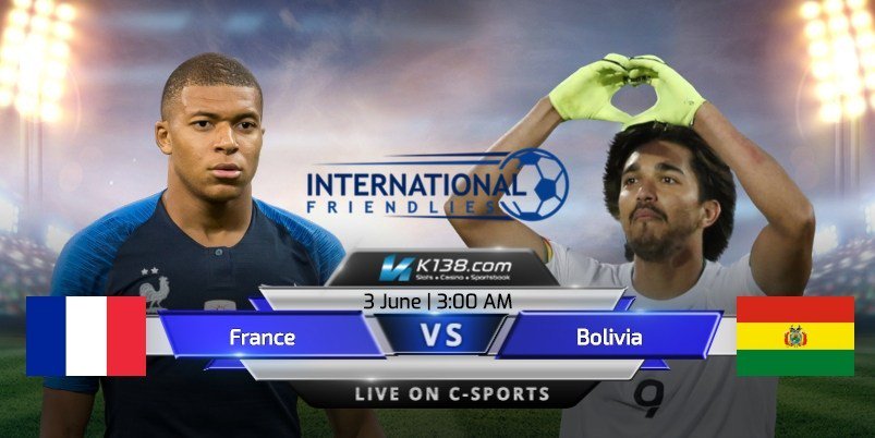 k138online's tweet photo. 【INTERNATIONAL FRIENDLY】France vs Bolivia https://t.co/pWakbuNq9e https://t.co/Pib2U1VADn