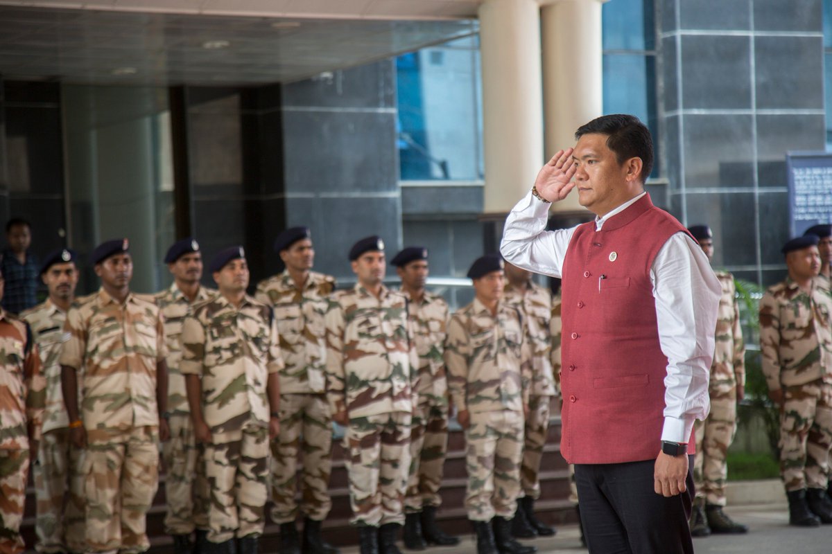 My first day in office as Chief Minister of Arunachal Pradesh. I have huge expectations to fulfil. God grace me humility and strength to never tire in working for my people. <a href="/ArunachalCMO/">CMO Arunachal</a>