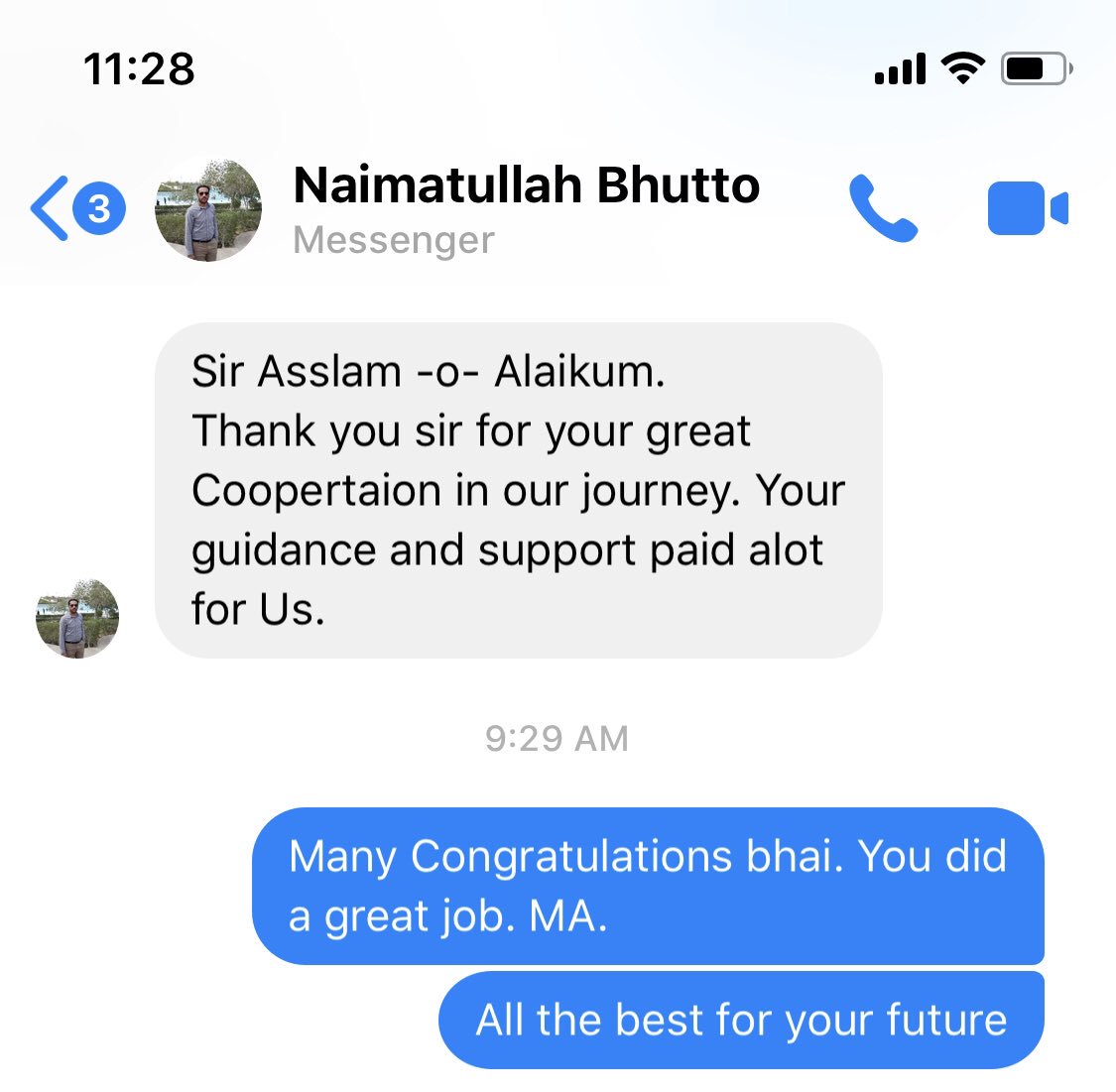 TheTahaSaleem's tweet photo. Congratulations Naimat ullah Bhutto. You are a self made man, coming from a humble background, and doing a lot of hard work to clear #CSS and got allocation in #IRS. I am really proud of you. Pinning a lot of hopes on you. #CSS2018 https://t.co/ZioLnbBnKJ