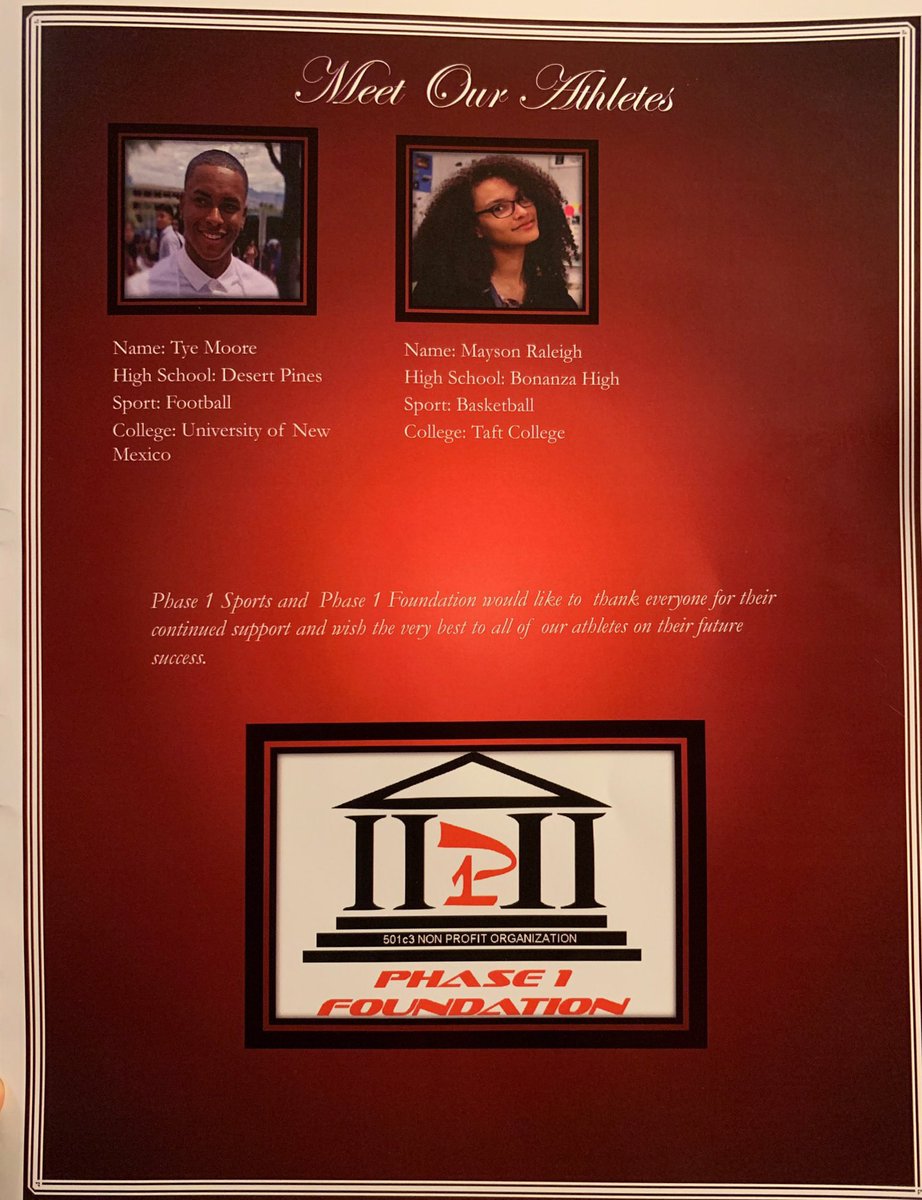 P1BballFam's tweet photo. 🏀🏈🎓✍️ Full list of our 2019 College Signing Celebration Student-Athletes! #basketball #football #studentathletes #phase1sports https://t.co/sQzO6AgqQ1