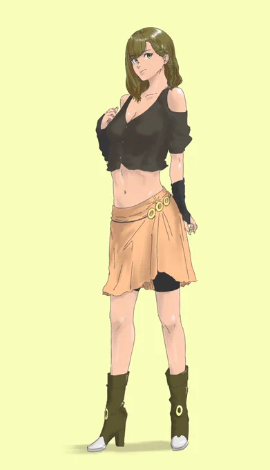 こっちの方が盗賊感あるか 