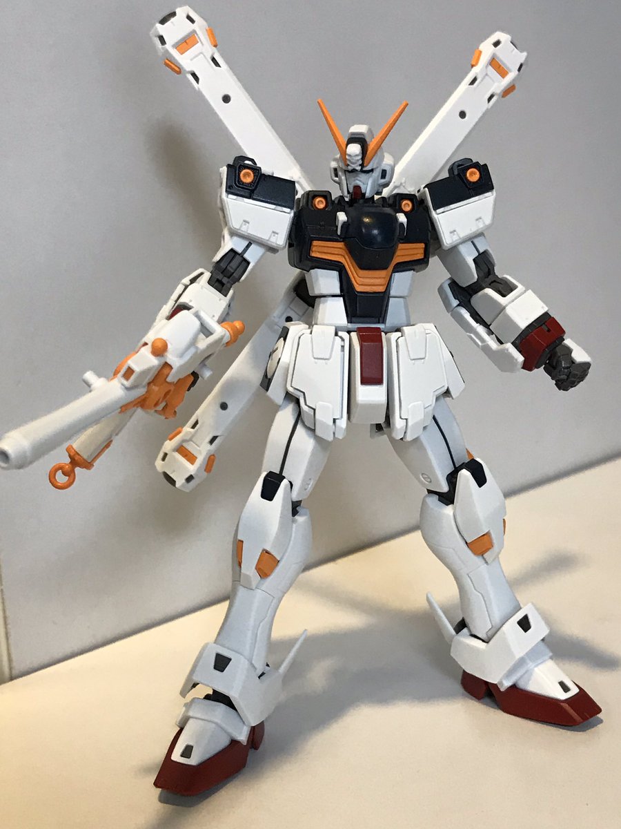 ジョニー ガンプラ Rgクロスボーンガンダムx1 簡単に塗装して組んでみました 段々進化してるrg 関節の強度やギミックもしっかりしてます
