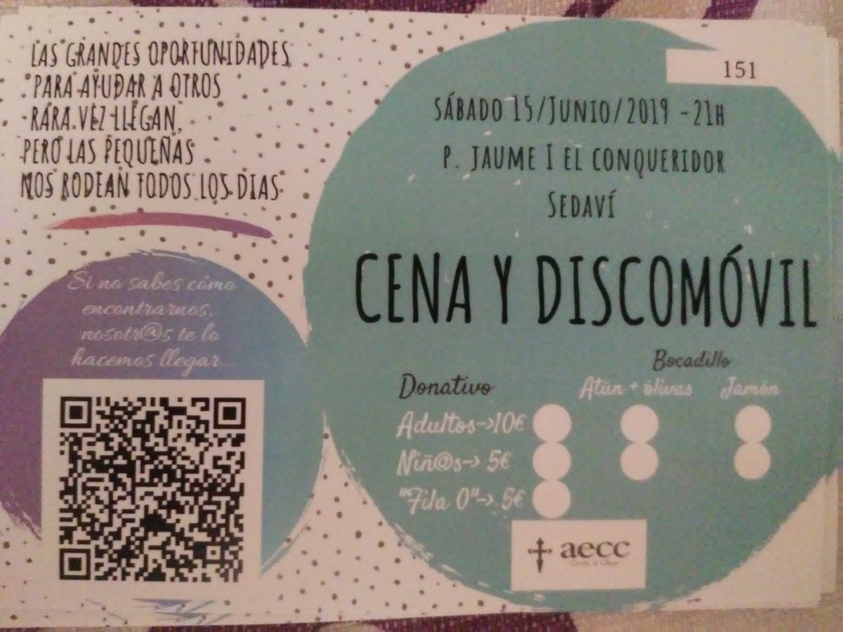 El próximo sábado 15 de junio,en la plaza cena solidaria.
Te apuntas!