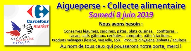 SPFaigueperse's tweet photo. #solidarité #collecteAlimentaire #SecoursPopulaire #Aigueperse https://t.co/fPVxP1aLA6