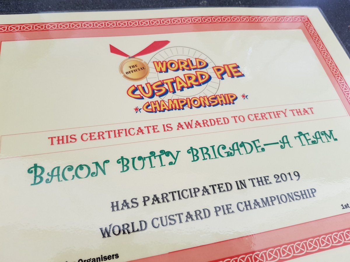 Failed to become world champion yesterday with my return to competition 😢 #custardpies #brokenhip #loser