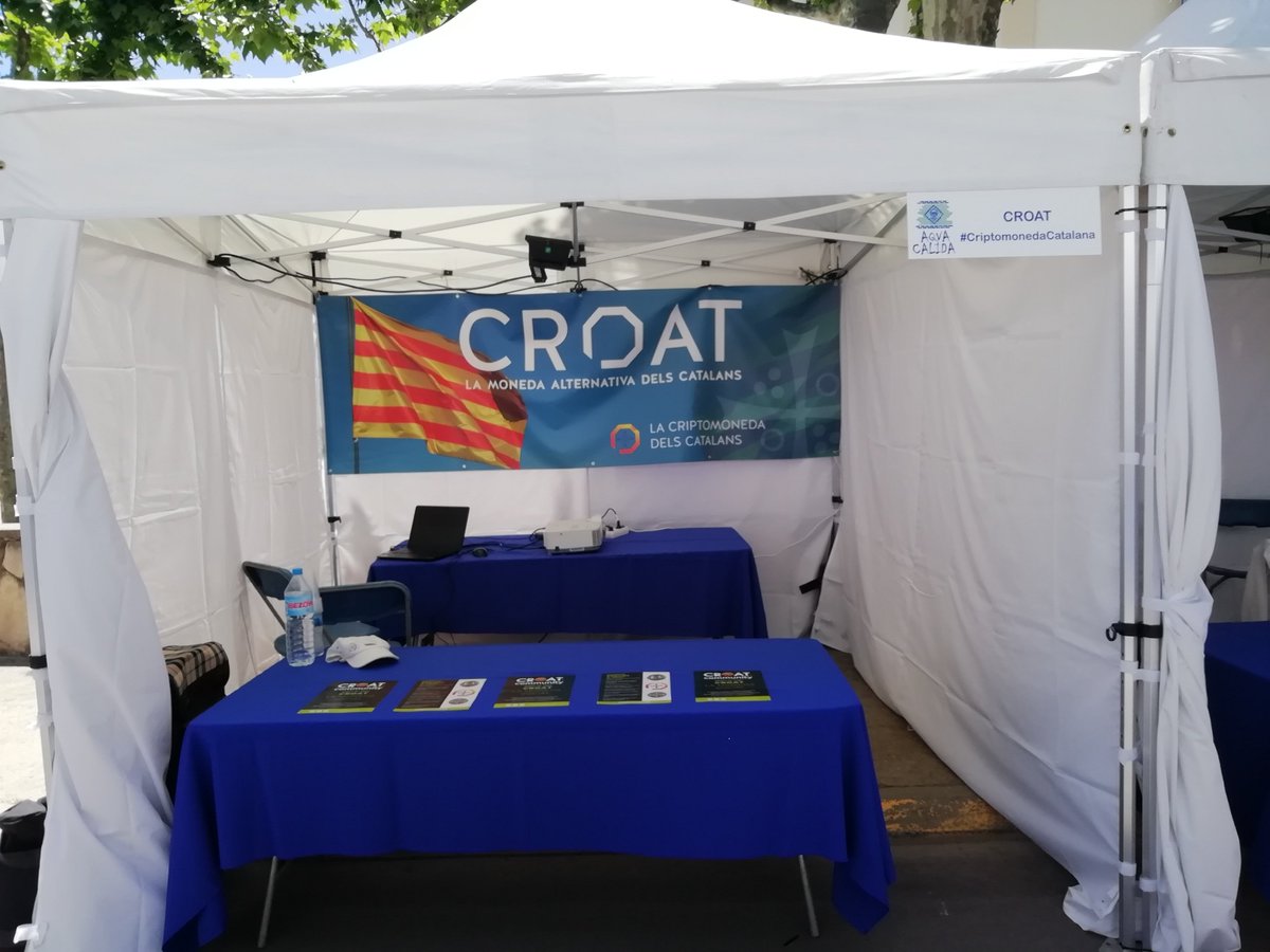 ChallengeElreto's tweet photo. #BonDia #Catalunya avui podràs visitar #Croat #criptomonedaCatalana a la Bio-Fira de Aqua Càlida a #Caldetes 👇👇 https://t.co/EY8SWgKyBP