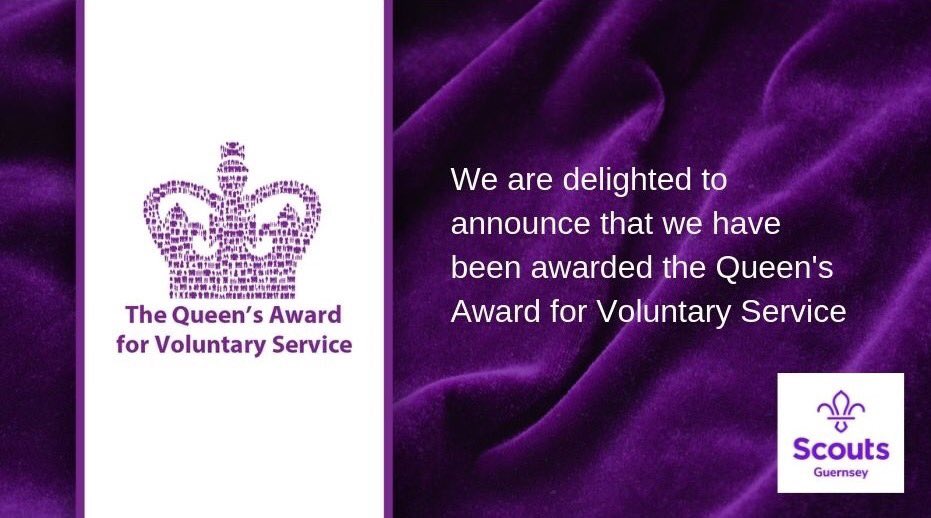 We are delighted to announce that we have been awarded the Queen’s Award for Voluntary Service. Our thanks go out to each and every volunteer who has given their time to Scouting in the Bailiwick. This award belongs to you all!
#QAVS2019 #SkillsForLife #Scouts