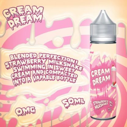 Blended perfection! Strawberry milkshake swimming in sweet cream and compacted into a vapable bottle 🤤

ow.ly/1GEC50utOHS
