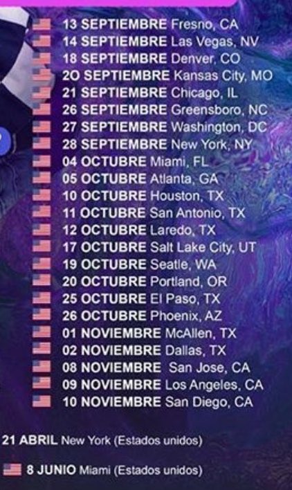 anuel_karol's tweet photo. Fechas de @KarolGmusic 🤑👻❤️🥰#KarolG #ocean https://t.co/APviE0NU9d