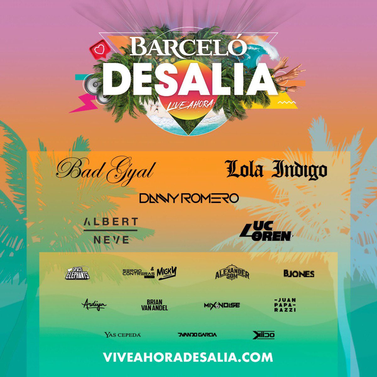 Te parece si esta semana liamos la de dios?? 
Ya sabéis...ese cosquilleo que se te mete en la barriga y que significa que va a ser un JODIDO FIESTÓN!!!
Manos arriba, esto es DESALIA!!!
Gracias infinitas a mi familia de <a href="/RonBarceloSpain/">RONI🔥</a> Y @AurigaCoolMkt por contar conmigo!!