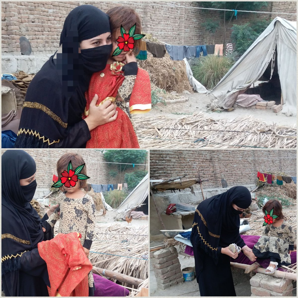 MuqadasaAhmadz2's tweet image. یوه ورور د نوم د نه ښودلو په شرط د غریبو لپاره ۱۰۰$ سل ډالر مرسته کړې وه، موږ پرې شپږ کورنیو ته د اړتیا وړ توکي لکه خوراک، پوښاک او د اختر وچه مېوه واخیسته.
پدې کورنیو کې د یوې کورنۍ سرپرست معتاد او پنځه نورې کورنۍ یتیمانې او بې سرپرسته وې.