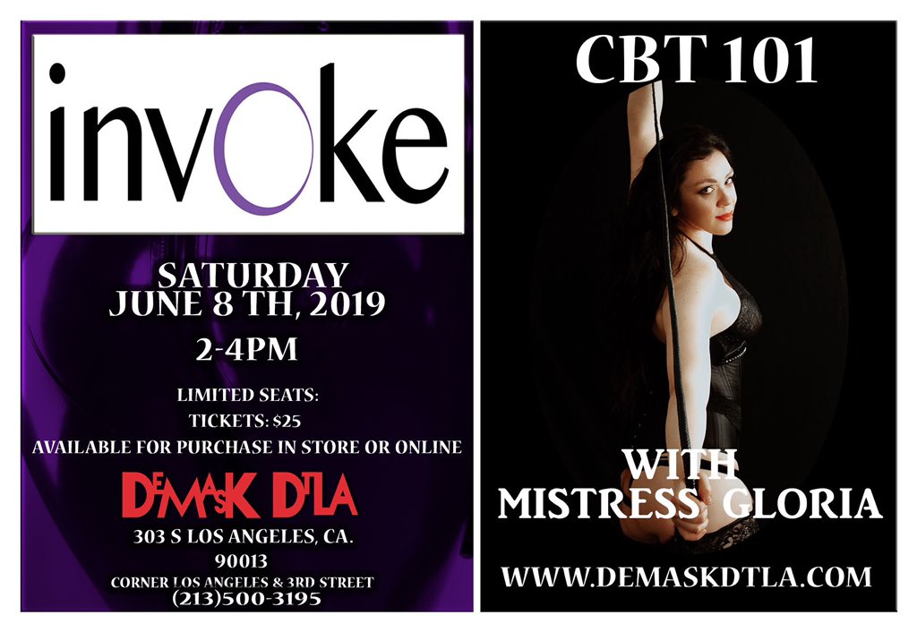 StudioInvoke's tweet photo. On Sat June 8th come to @StudioInvoke &amp; @demaskdtla 's new classroom for @yesmissgloria 's CBT 101! https://t.co/pUPxXlawEO https://t.co/F04pHEv67z