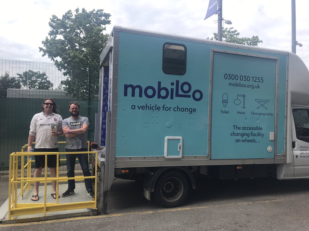 We met the lovely Matt from <a href="/MobilooUK/">Mobi</a> at the England match. Mobiloo, and hopefully Matt, will be joining us at Feel the Force Day on 5th October. Thanks for taking the time to chat to us!