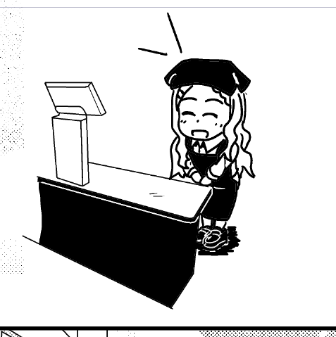お辞儀をするのだ 