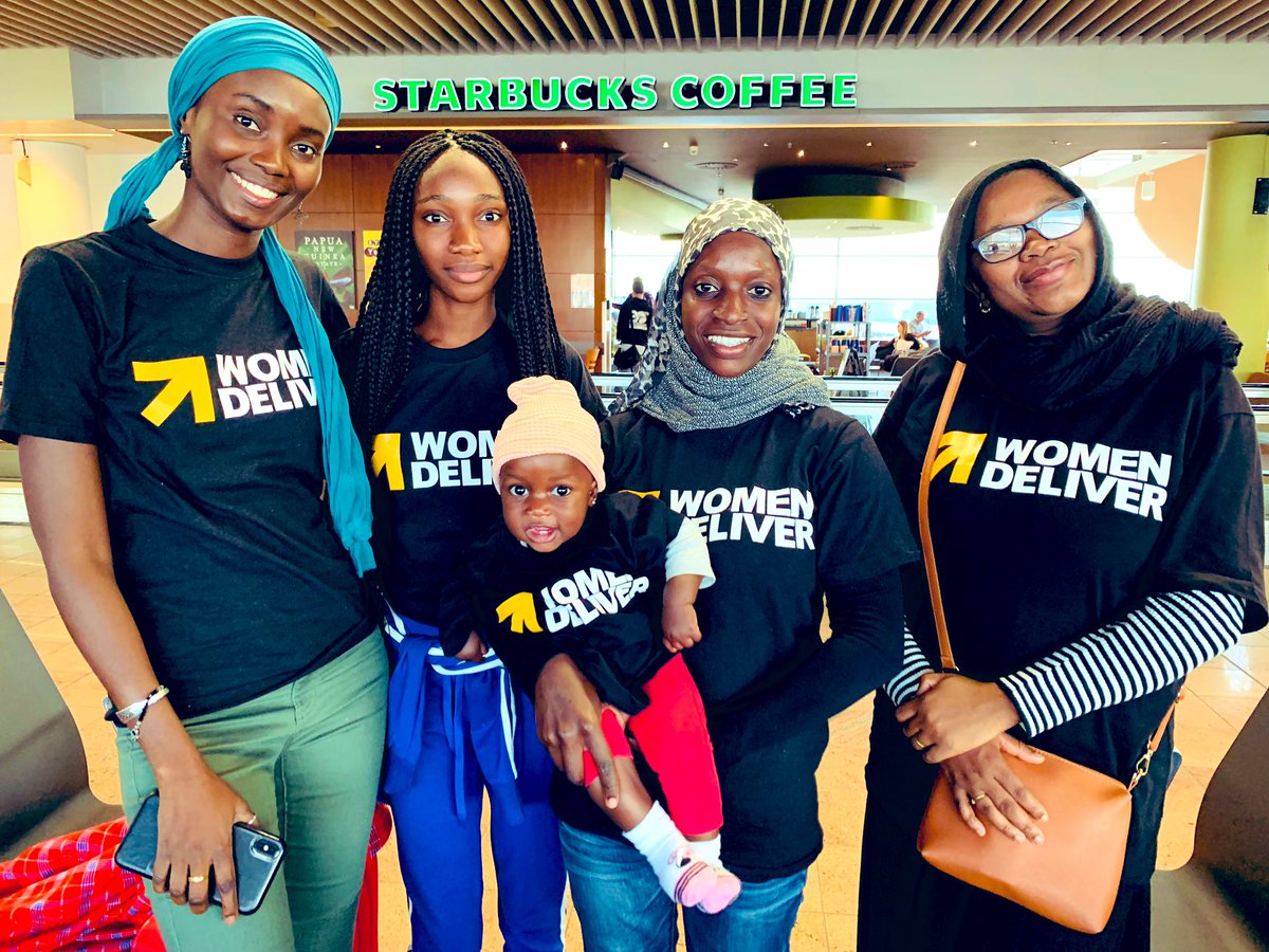 isatoujoof2011's tweet photo. At the @WomenDeliver conference. Team Gambia @TheJamaJack @musubakoto @isatoujoof2011 @Mariejeng https://t.co/YS682noULt