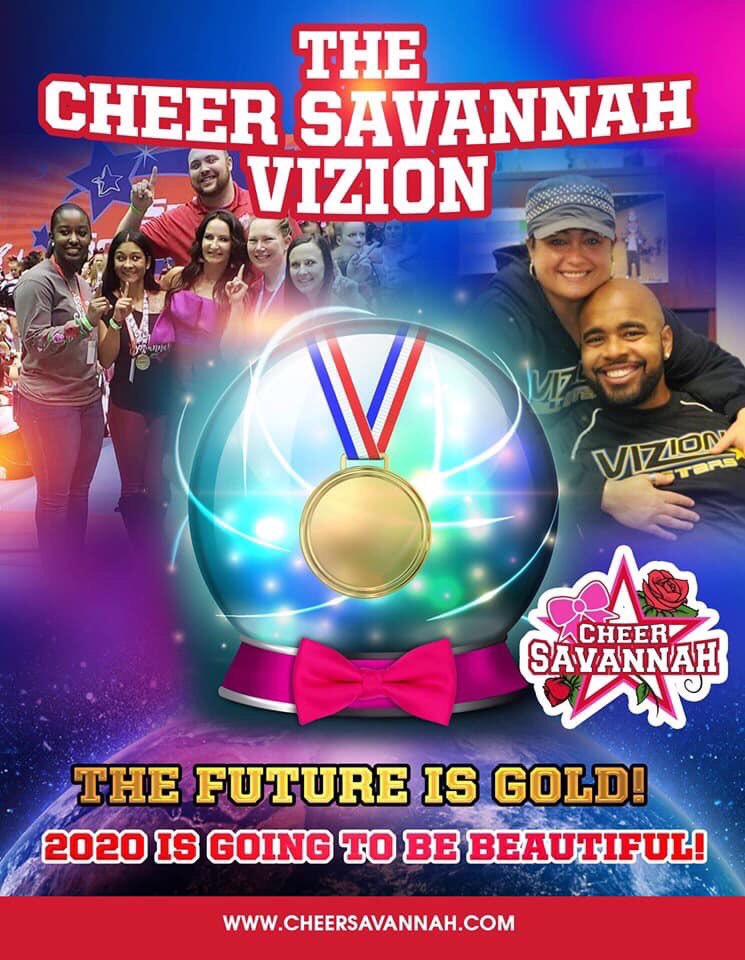 Just Announced‼️
<a href="/VizionCheer/">Vizion All Stars</a> (Michigan) owner has moved &amp; joined <a href="/CheerSav_Bow/">Cheer Savannah</a> in Savannah, GA.