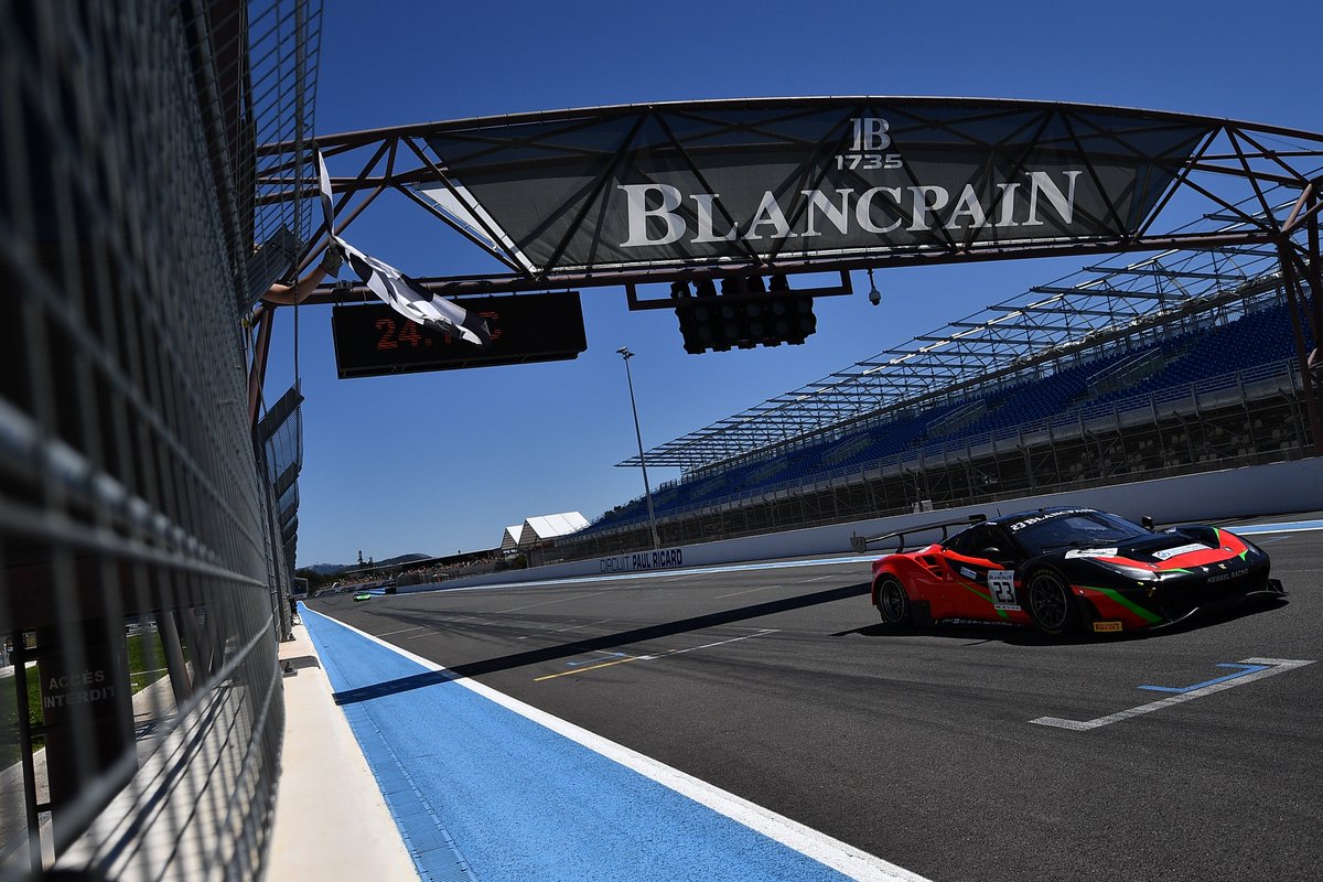 FerrariRaces's tweet image. .@GTSportsclub What a race by Murod Sultanov! P1 in Race-2 at @PaulRicardTrack with the @kessel_ch #Ferrari488GT3! Vadim Kogay for #Rinaldi Racing is P3 in the Titanium Cup Class, while #Earle is P1 in Iron Cup in front of Race-1 winner #Soenen and #Lovat. Bravi!