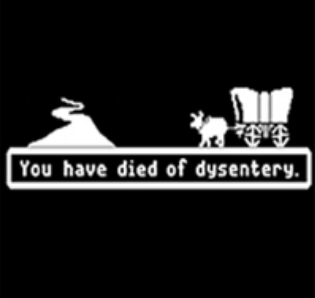 Darth_Pingu's tweet photo. #BestCancellationExcuses Dysentery https://t.co/Jgbyzmxica