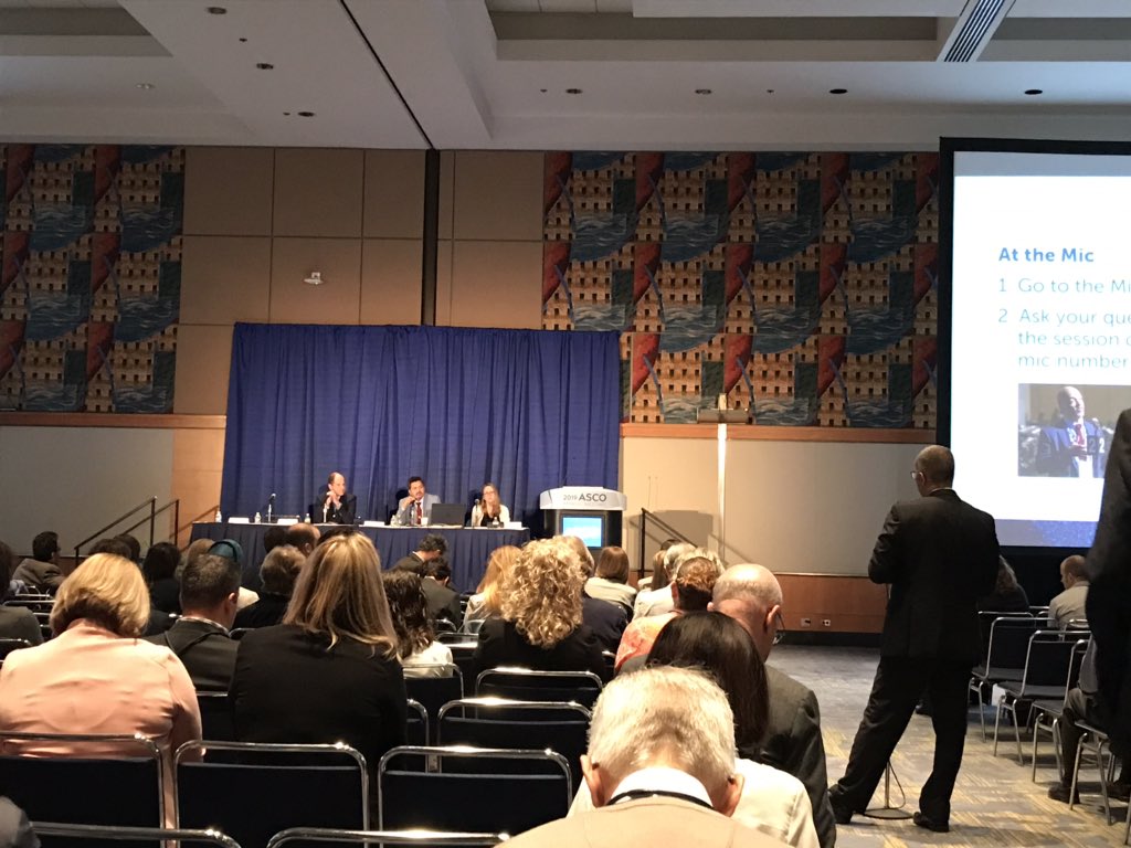 CONGRESS | #asco19 | Q&amp;A session at the end of the educational session on NDMM myeloma induction regimens is off to a great start! <a href="/szusmani/">Saad Z. Usmani MD MBA FACP 🇺🇸🇵🇰</a> <a href="/LipeBrea/">brea lipe</a> <a href="/OcioEnrique/">Enrique M Ocio</a> #mmsm