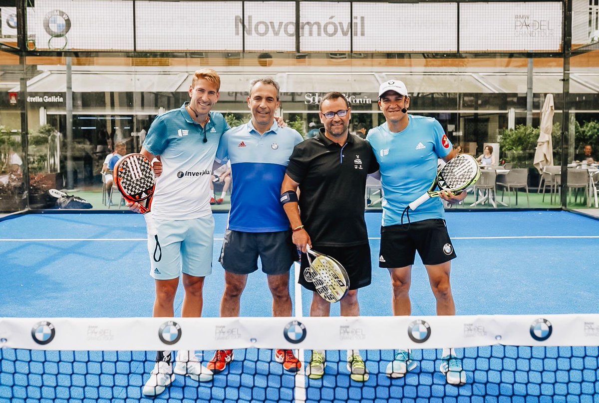 PipiRonUp's tweet photo. #BMWPÁDELGRANDTOUR2019 Novena prueba del circuito Torneo 🏆 @BMWNovomovil en CSC @somospadel  #ACoruña SÚPER CLINIC con @Sebanerone y @11alexruiz A DISFRUTARLO 🎾🎾‼️ https://t.co/hFSrYyCJH7